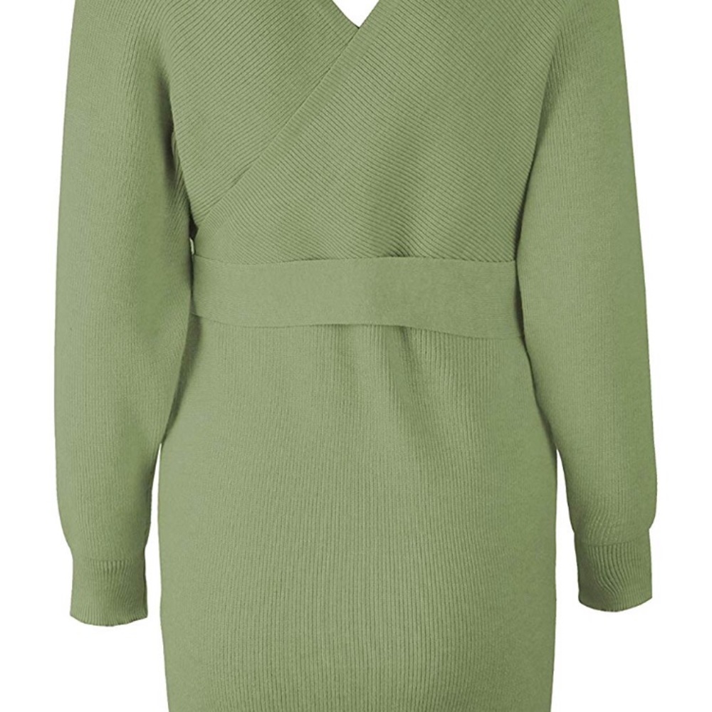 ✨THE SAVOY FEILD GREEN BATWING SWEATER DRESS *NWT* - Picture 7 of 7